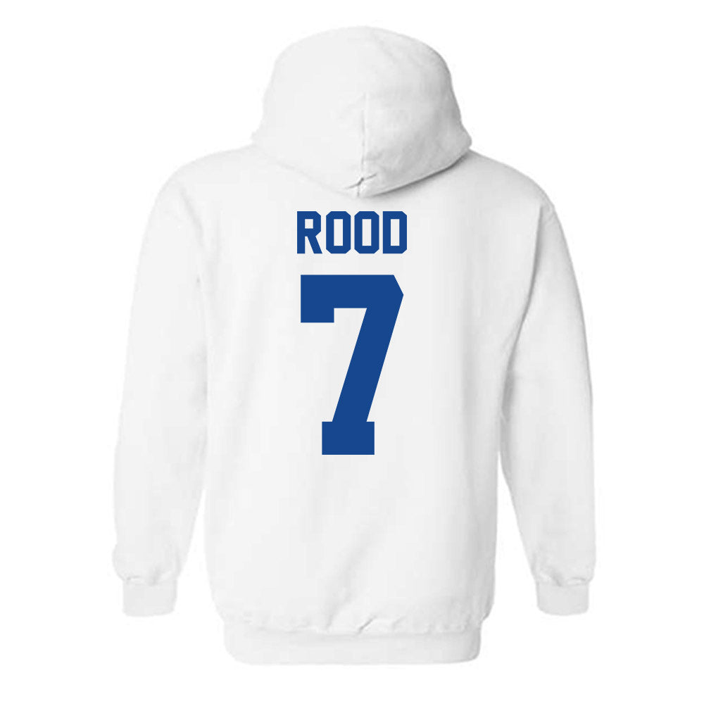 Grand Valley - NCAA Football : Derek Rood - Classic Shersey Hooded Sweatshirt-1