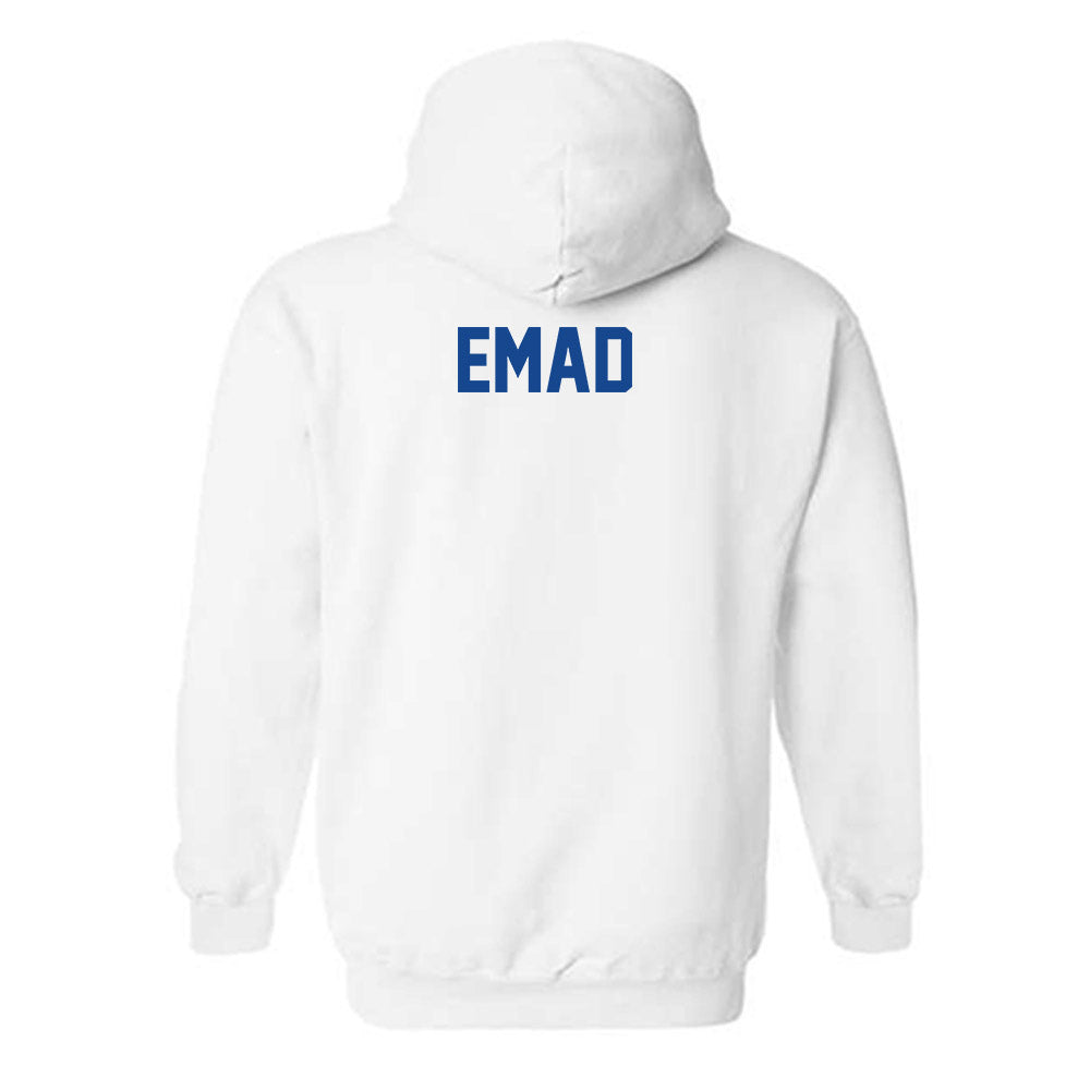 Grand Valley - NCAA Men's Swimming & Diving : Youssef Emad - Classic Shersey Hooded Sweatshirt-1