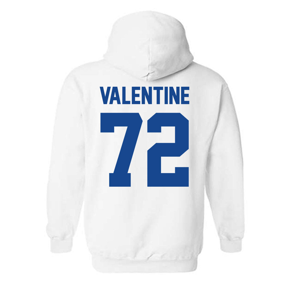 Grand Valley - NCAA Football : Evan Valentine - Classic Shersey Hooded Sweatshirt-1