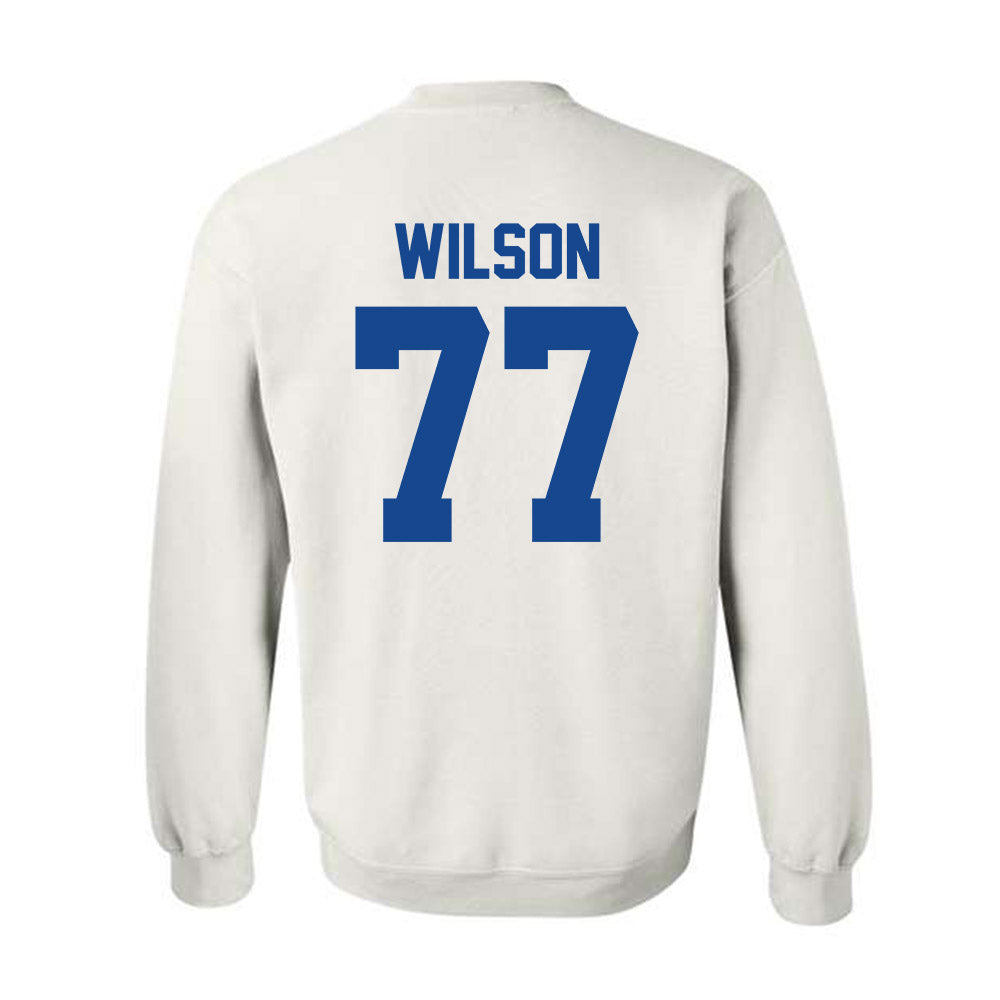 Grand Valley - NCAA Football : JJ Wilson - Classic Shersey Crewneck Sweatshirt-1