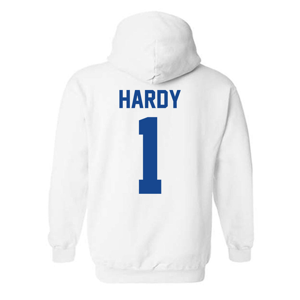 Grand Valley - NCAA Football : Jason Hardy - Classic Shersey Hooded Sweatshirt-1