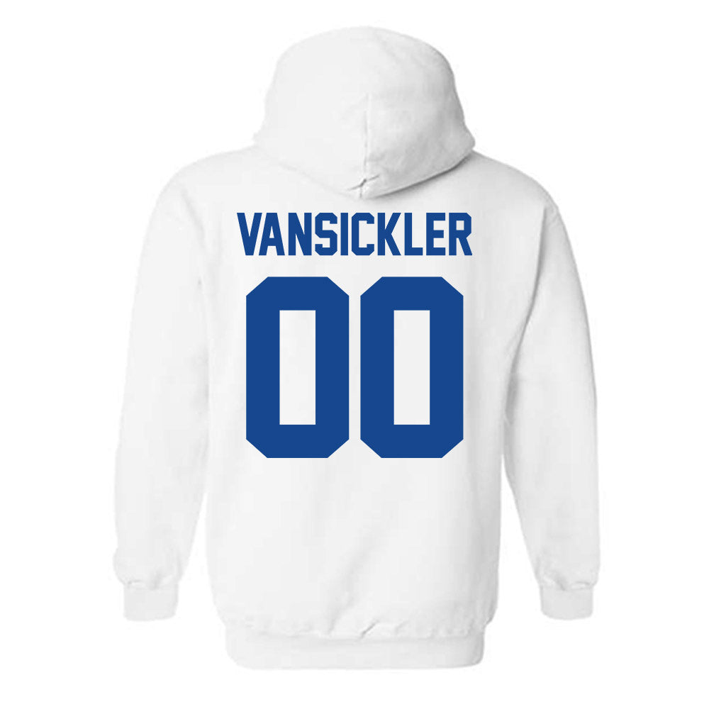 Grand Valley - NCAA Baseball : Hunter VanSickler - Classic Shersey Hooded Sweatshirt-1
