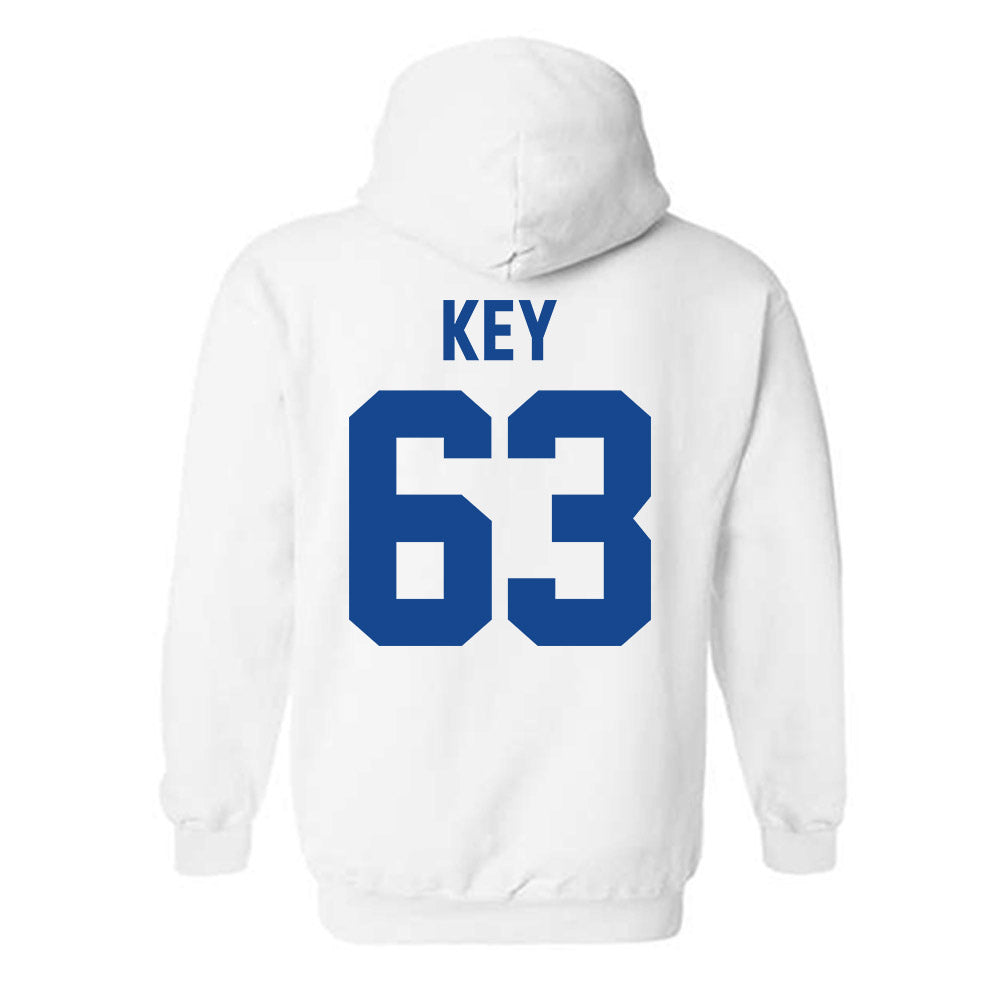 Grand Valley - NCAA Football : Breon Key - Classic Shersey Hooded Sweatshirt-1