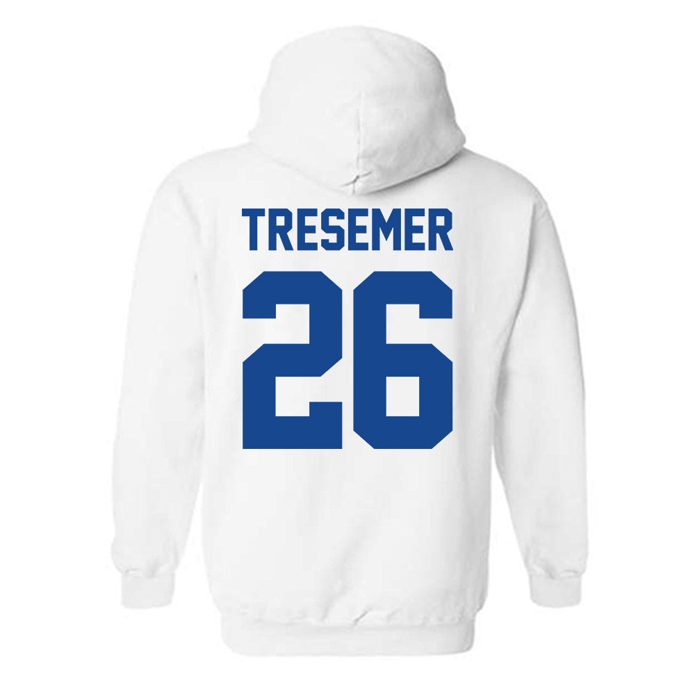 Grand Valley - NCAA Baseball : Tanner Tresemer - Classic Shersey Hooded Sweatshirt-1