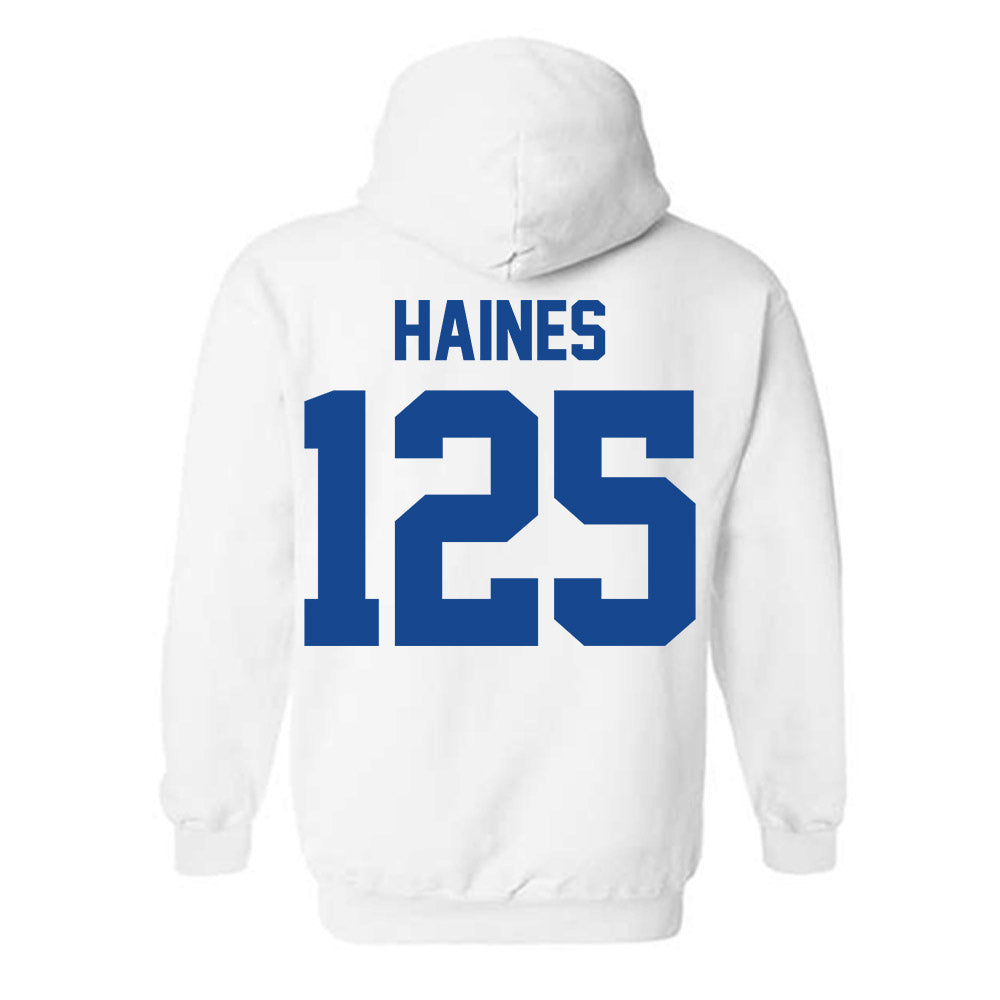 Grand Valley - NCAA Wrestling : Mason Haines - Classic Shersey Hooded Sweatshirt-1