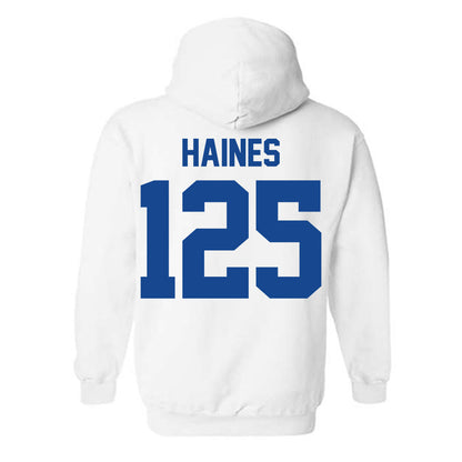 Grand Valley - NCAA Wrestling : Mason Haines - Classic Shersey Hooded Sweatshirt-1