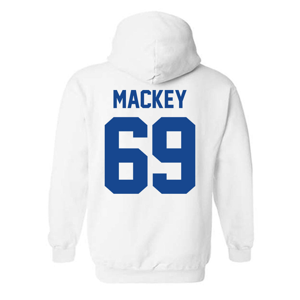 Grand Valley - NCAA Football : Cannon Mackey - Classic Shersey Hooded Sweatshirt-1