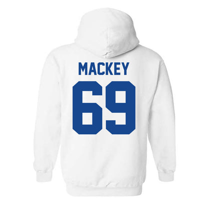 Grand Valley - NCAA Football : Cannon Mackey - Classic Shersey Hooded Sweatshirt-1