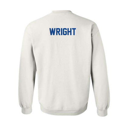 Grand Valley - NCAA Men's Cross Country : Andrew Wright - Classic Shersey Crewneck Sweatshirt-1