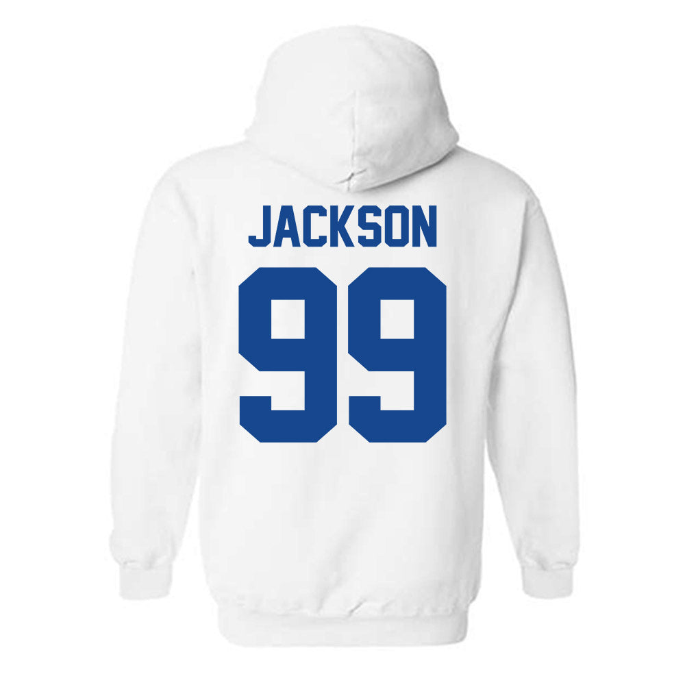 Grand Valley - NCAA Football : Tyus Jackson - Classic Shersey Hooded Sweatshirt-1