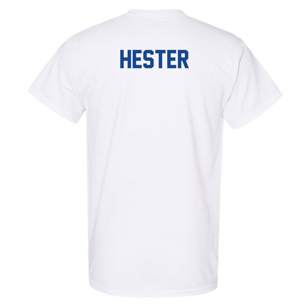 Grand Valley - NCAA Men's Swimming & Diving : Jack Hester - Classic Shersey T-Shirt-1