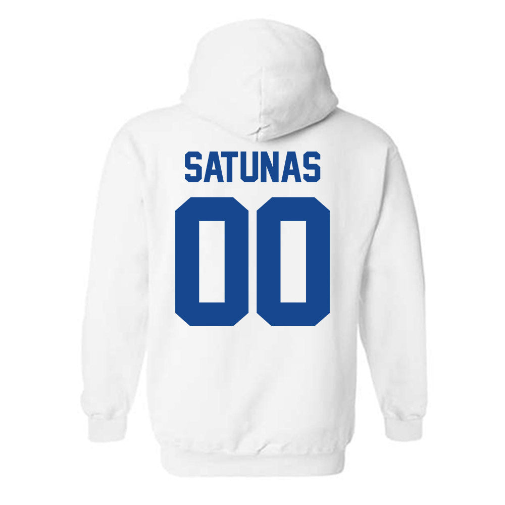 Grand Valley - NCAA Baseball : Drew Satunas - Classic Shersey Hooded Sweatshirt-1