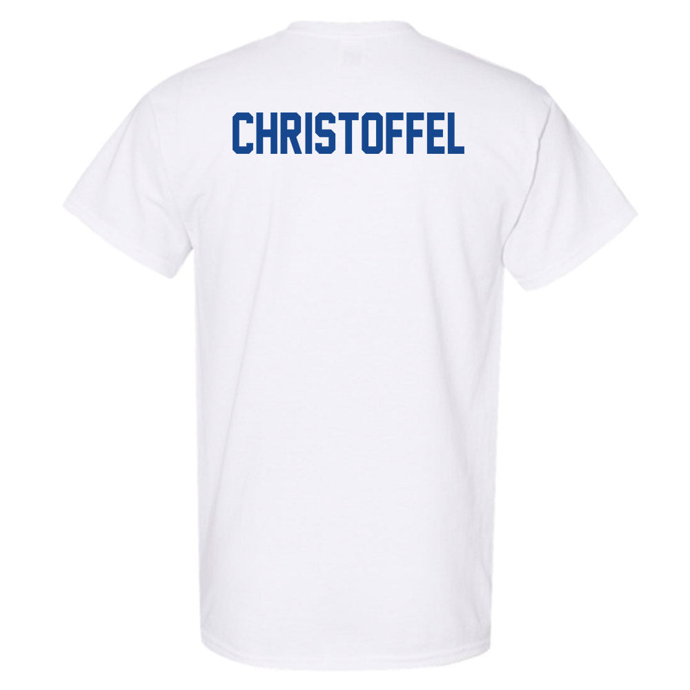 Grand Valley - NCAA Men's Swimming & Diving : Carsyn Christoffel - Classic Shersey T-Shirt-1