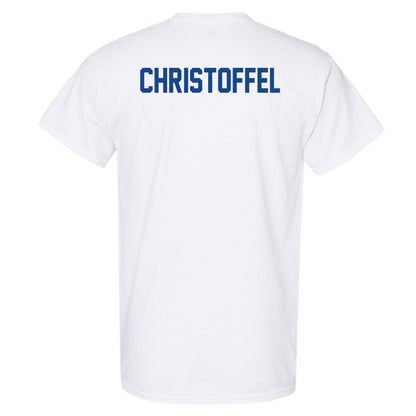 Grand Valley - NCAA Men's Swimming & Diving : Carsyn Christoffel - Classic Shersey T-Shirt-1