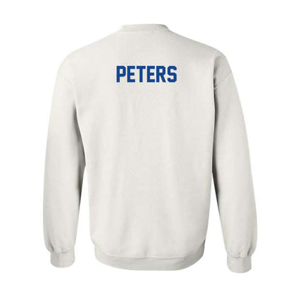 Grand Valley - NCAA Men's Swimming & Diving : Cole Peters - Classic Shersey Crewneck Sweatshirt-1