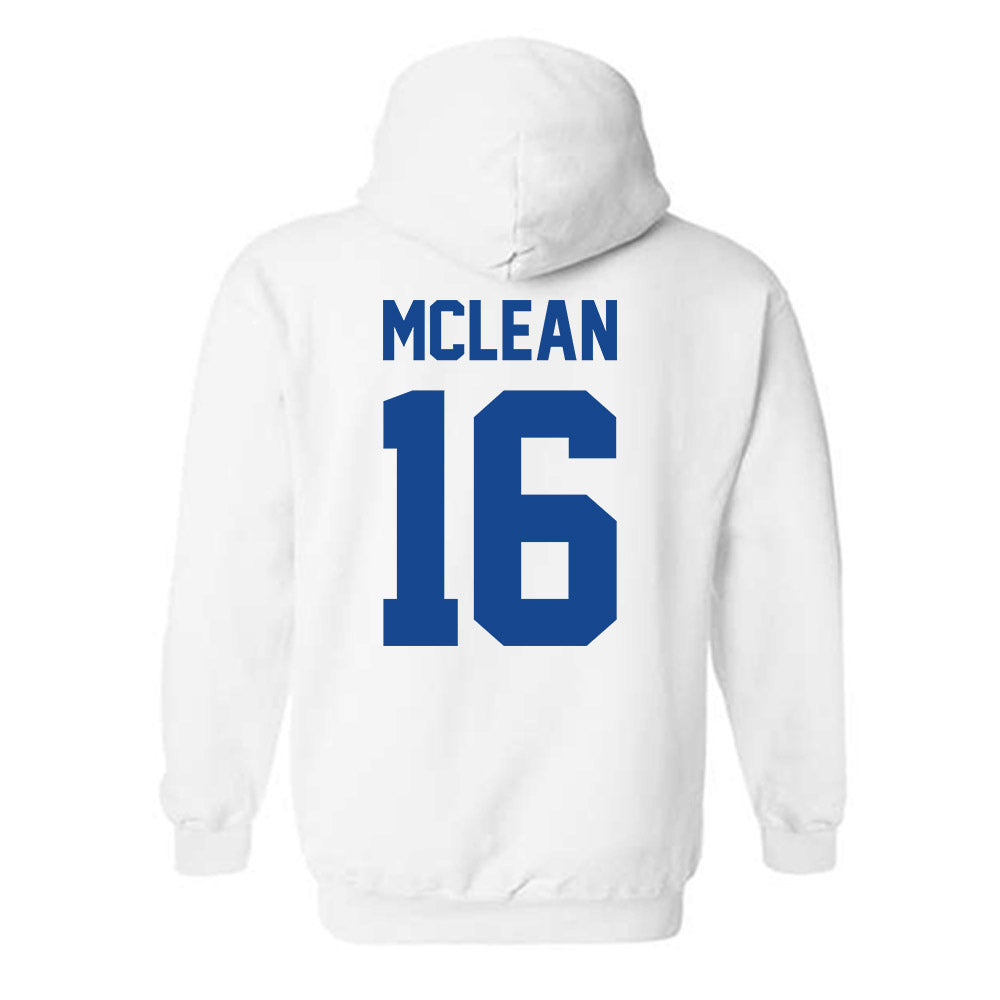 Grand Valley - NCAA Football : Luke McLean - Classic Shersey Hooded Sweatshirt-1