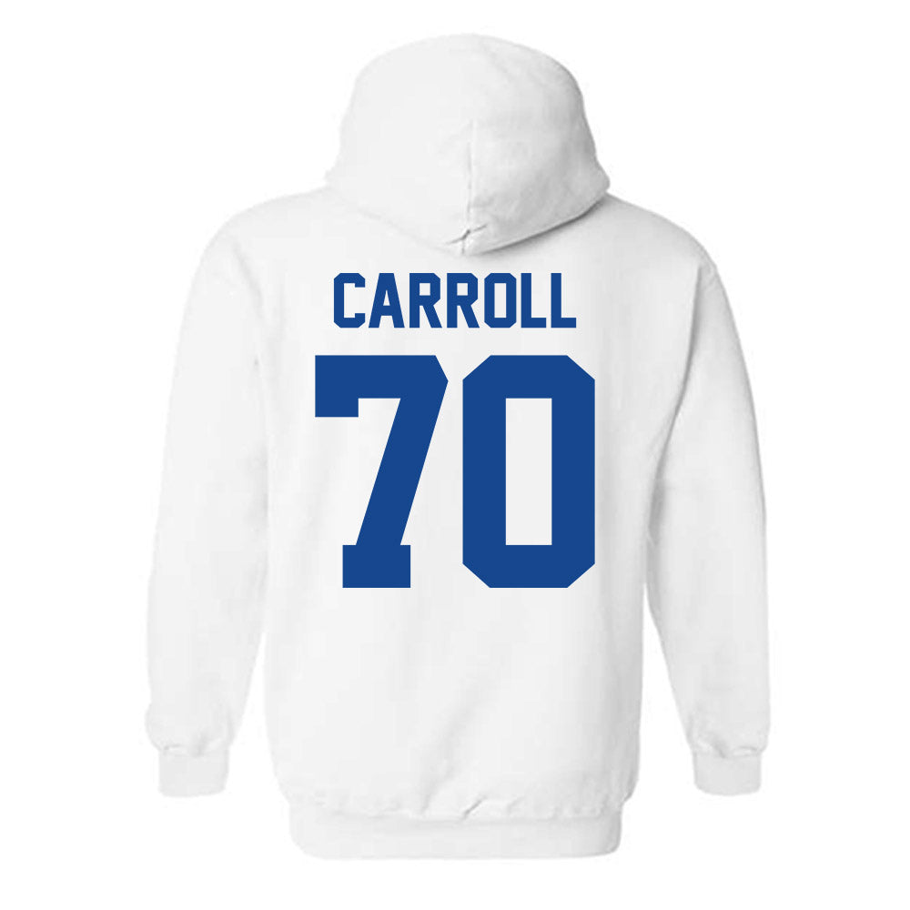 Grand Valley - NCAA Football : Garrett Carroll - Classic Shersey Hooded Sweatshirt-1