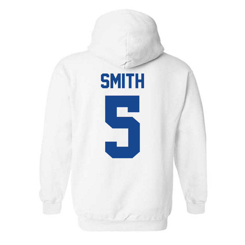 Grand Valley - NCAA Men's Basketball : Trevor Smith - Classic Shersey Hooded Sweatshirt-1