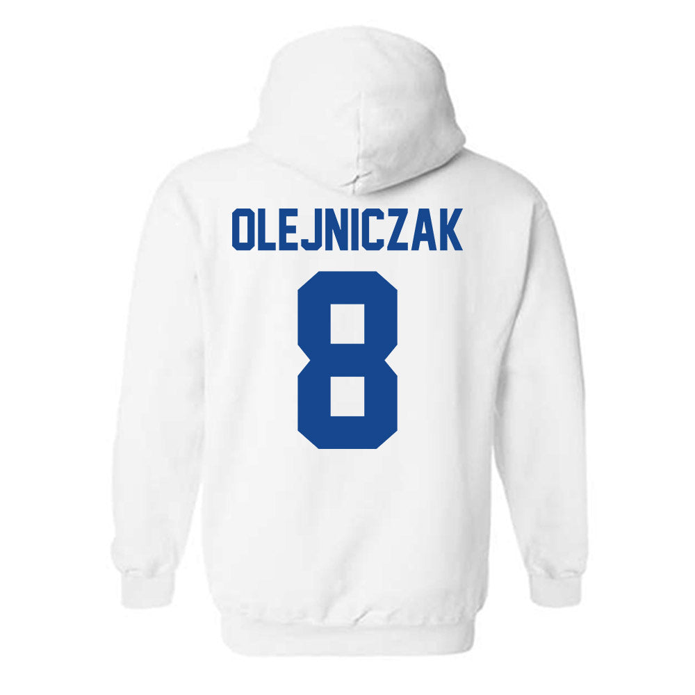 Grand Valley - NCAA Football : Zak Olejniczak - Classic Shersey Hooded Sweatshirt-1