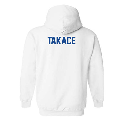 Grand Valley - NCAA Men's Track & Field : Liam Takace - Classic Shersey Hooded Sweatshirt-1