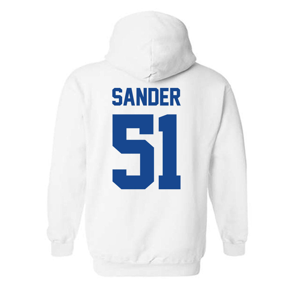 Grand Valley - NCAA Football : Joshua Sander - Classic Shersey Hooded Sweatshirt-1