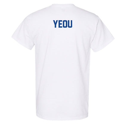 Grand Valley - NCAA Men's Swimming & Diving : Jason Yeou - Classic Shersey T-Shirt-1