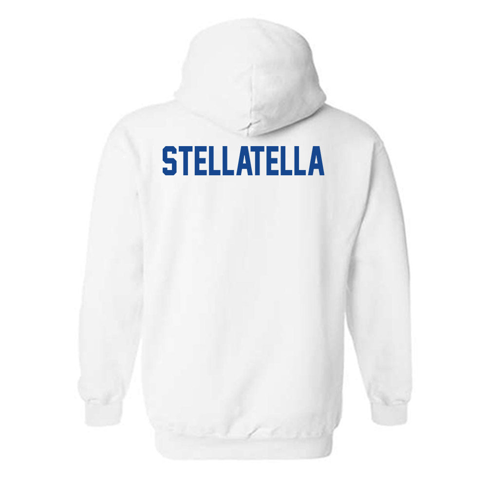 Grand Valley - NCAA Men's Swimming & Diving : Reid Stellatella - Classic Shersey Hooded Sweatshirt-1