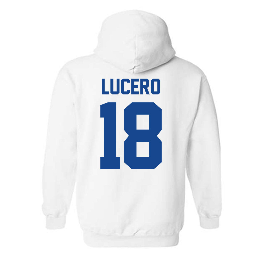 Grand Valley - NCAA Football : Aidan Lucero - Classic Shersey Hooded Sweatshirt-1