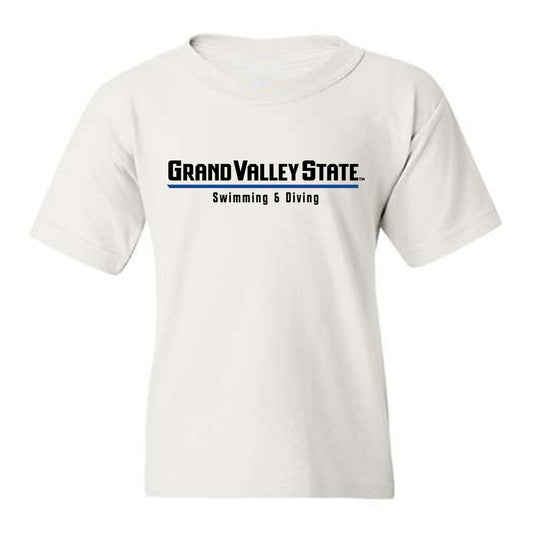 Grand Valley - NCAA Men's Swimming & Diving : Keiran Rahmaan - Classic Shersey Youth T-Shirt-0