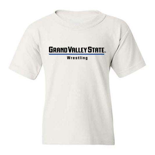Grand Valley - NCAA Wrestling : Luke Egan - Classic Shersey Youth T-Shirt-0