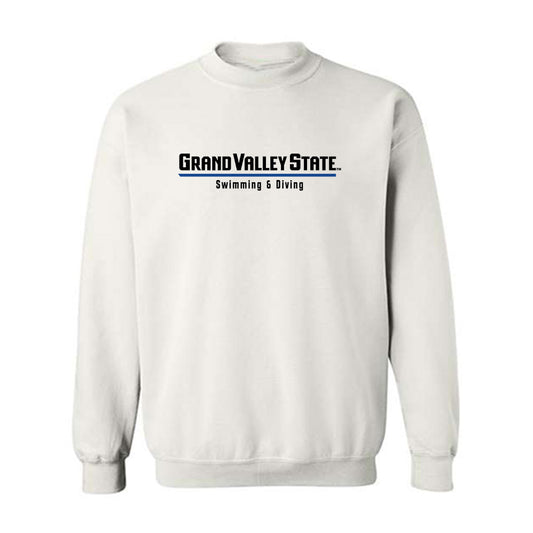 Grand Valley - NCAA Men's Swimming & Diving : Reid Stellatella - Classic Shersey Crewneck Sweatshirt-0