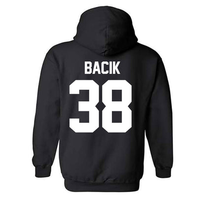Grand Valley - NCAA Football : Mathew Bacik - Classic Shersey Hooded Sweatshirt-1