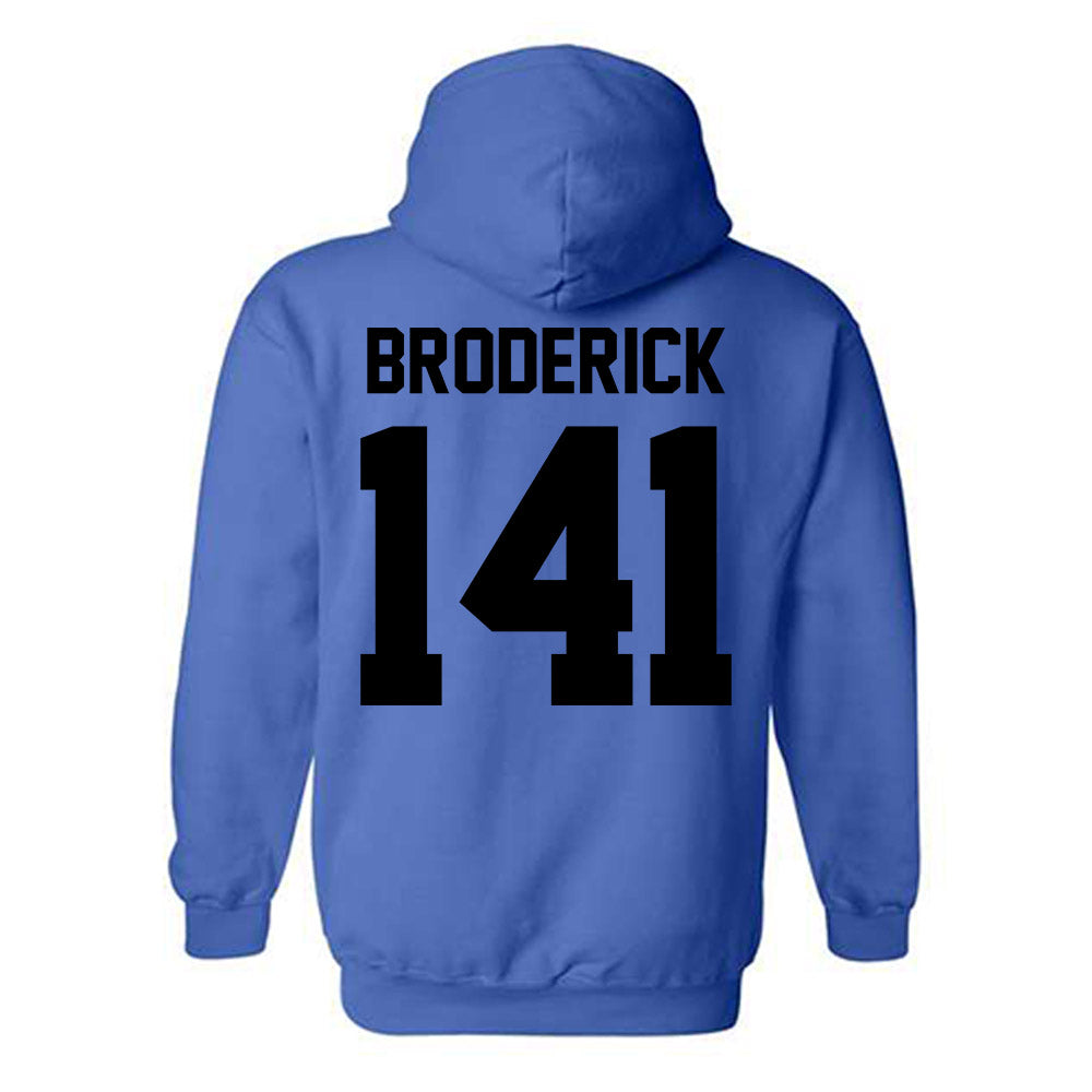 Grand Valley - NCAA Wrestling : Braden Broderick - Classic Shersey Hooded Sweatshirt-1