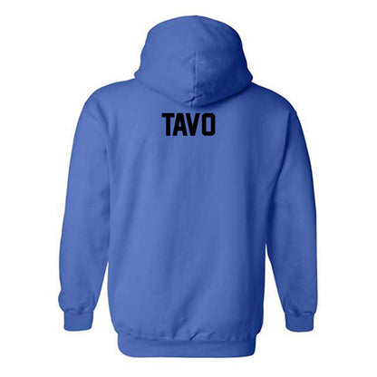 Grand Valley - NCAA Men's Track & Field : Isaac Tavo - Classic Shersey Hooded Sweatshirt-1