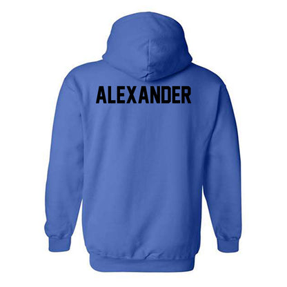 Grand Valley - NCAA Men's Track & Field : Jhavon Alexander - Classic Shersey Hooded Sweatshirt-1