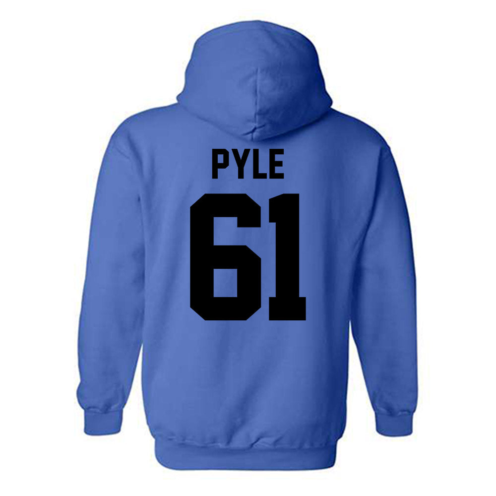 Grand Valley - NCAA Football : Cooper Pyle - Classic Shersey Hooded Sweatshirt-1