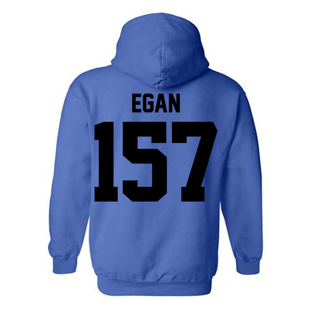 Grand Valley - NCAA Wrestling : Luke Egan - Classic Shersey Hooded Sweatshirt-1