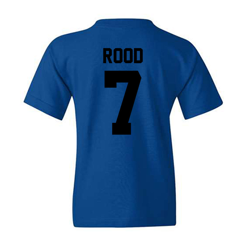  - NCAA Football : Derek Rood - Classic Shersey Youth T-Shirt-1