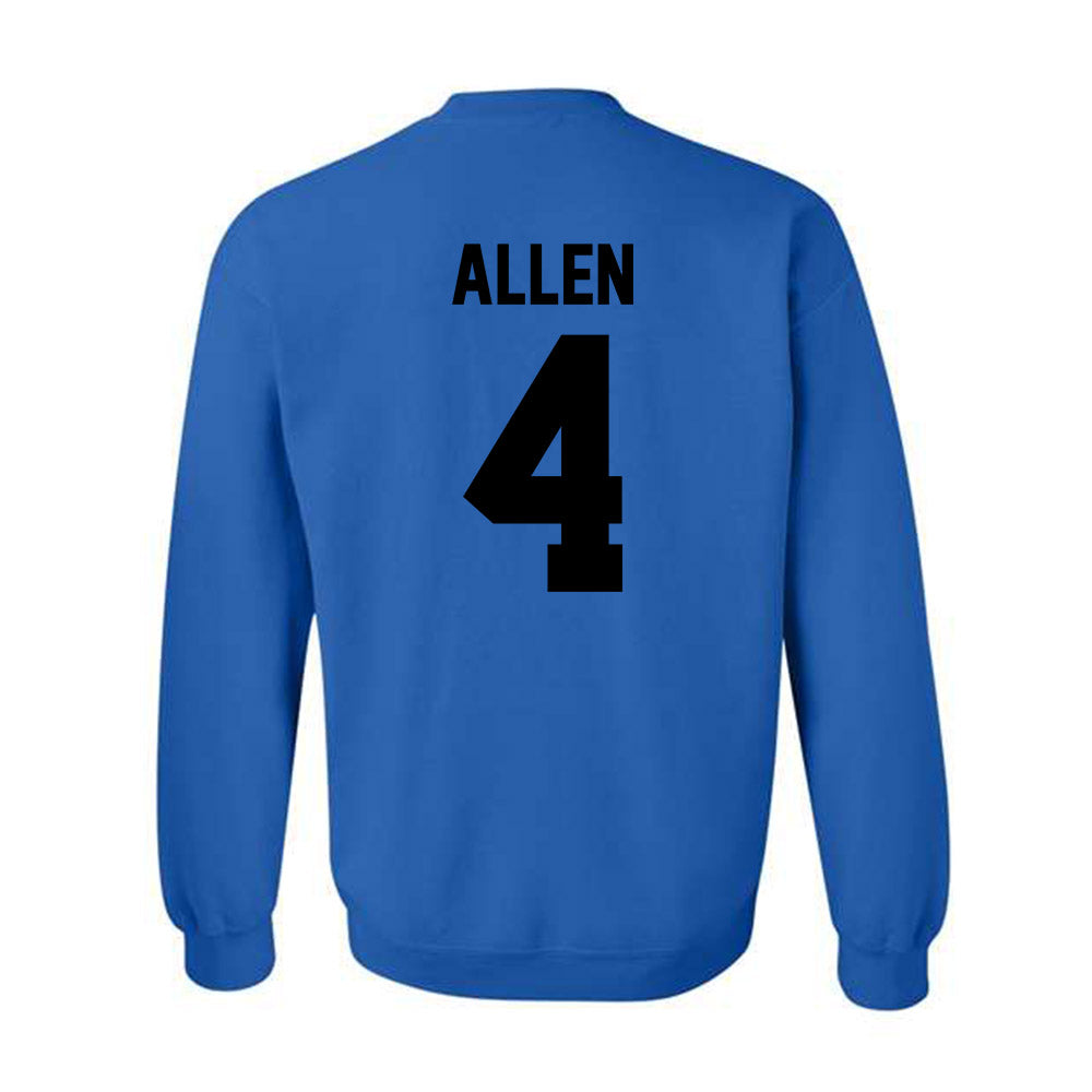 Grand Valley - NCAA Men's Basketball : Antaune Allen - Classic Shersey Crewneck Sweatshirt-1