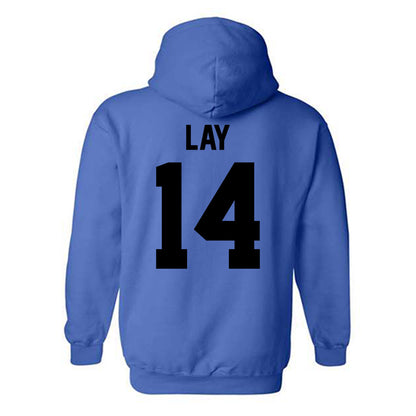Grand Valley - NCAA Women's Basketball : Avery Lay - Classic Shersey Hooded Sweatshirt-1