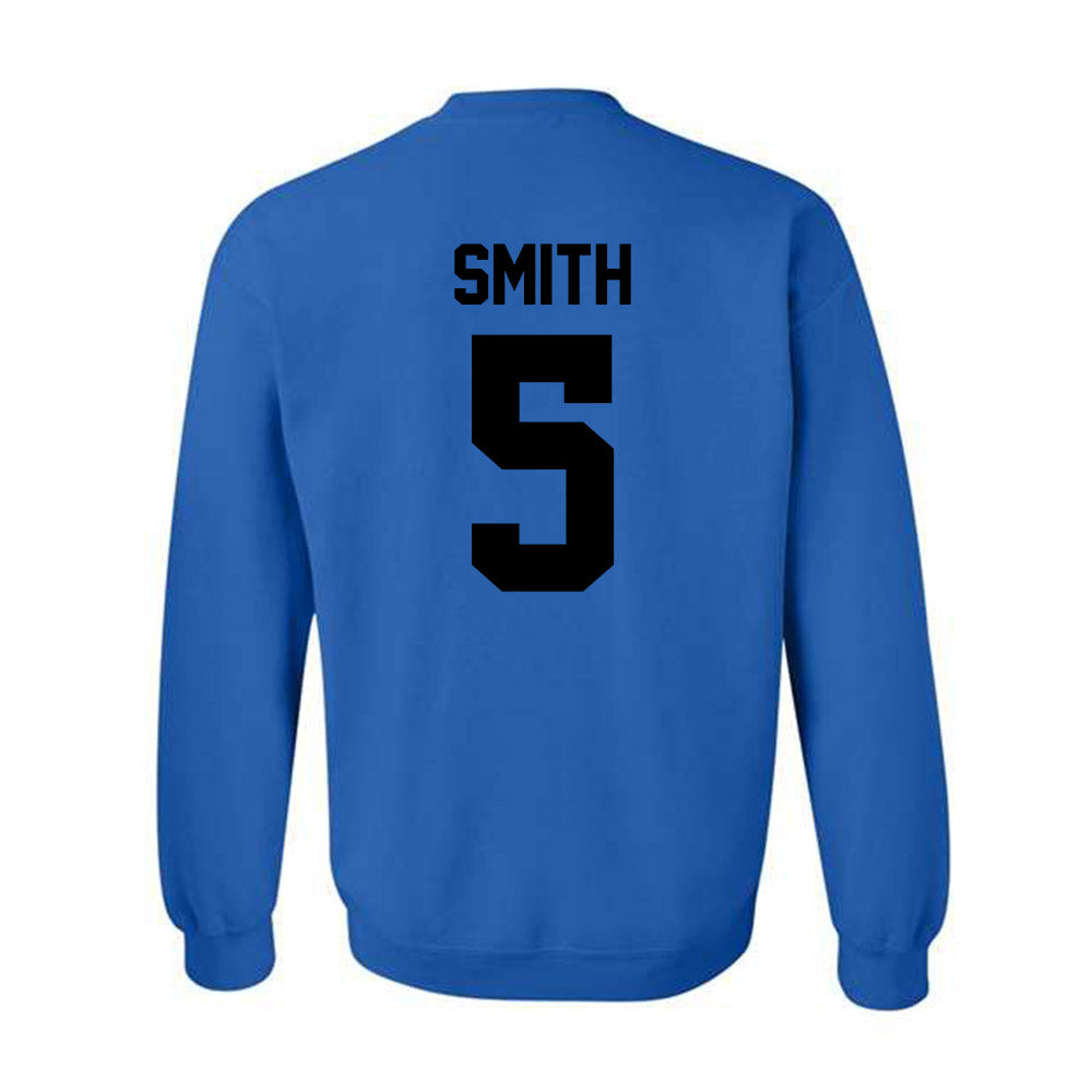 Grand Valley - NCAA Men's Basketball : Trevor Smith - Classic Shersey Crewneck Sweatshirt-1