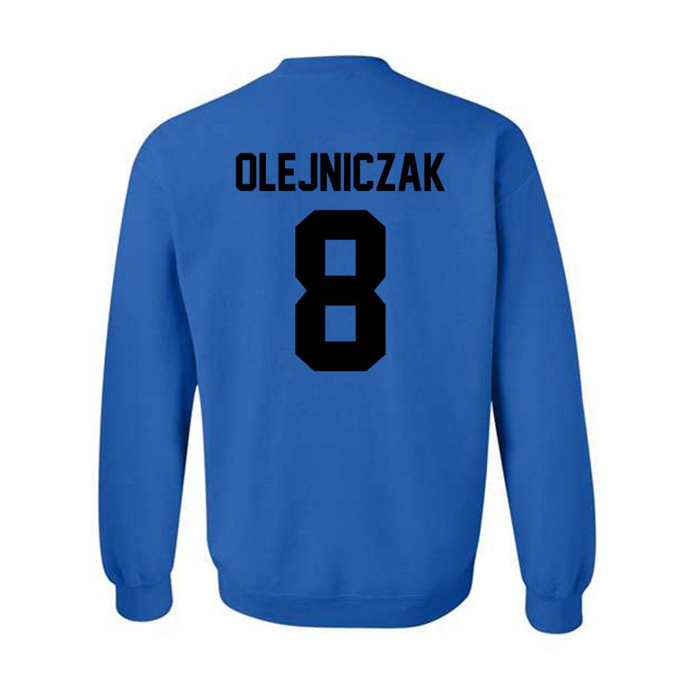 Grand Valley - NCAA Football : Zak Olejniczak - Classic Shersey Crewneck Sweatshirt-1