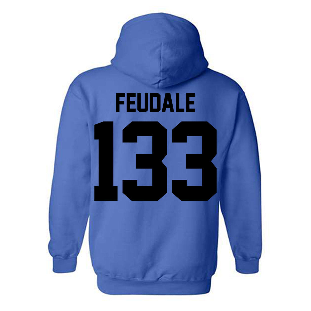 Grand Valley - NCAA Wrestling : Mason Feudale - Classic Shersey Hooded Sweatshirt-1