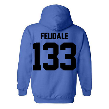 Grand Valley - NCAA Wrestling : Mason Feudale - Classic Shersey Hooded Sweatshirt-1