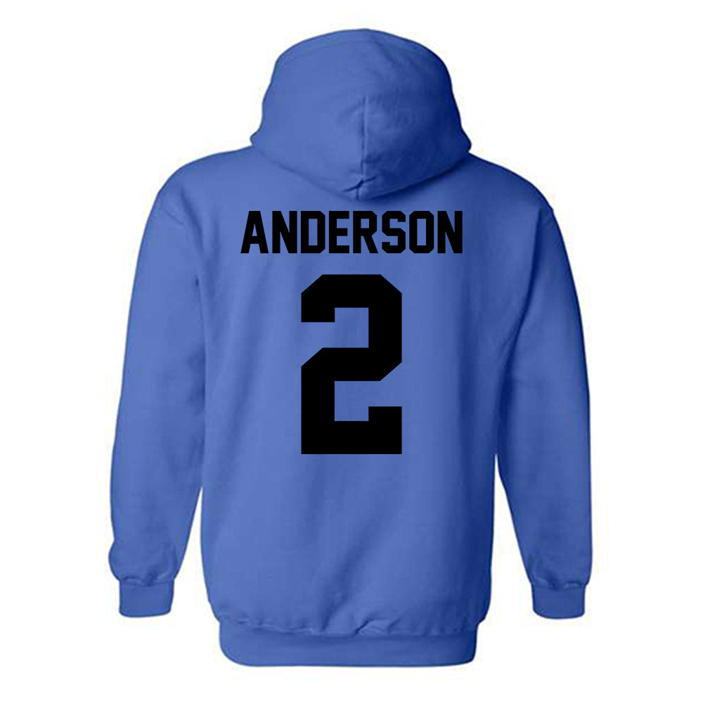 Grand Valley - NCAA Football : Josh Anderson - Classic Shersey Hooded Sweatshirt-1