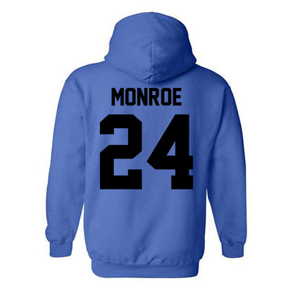Grand Valley - NCAA Football : Deondray Monroe - Classic Shersey Hooded Sweatshirt-1