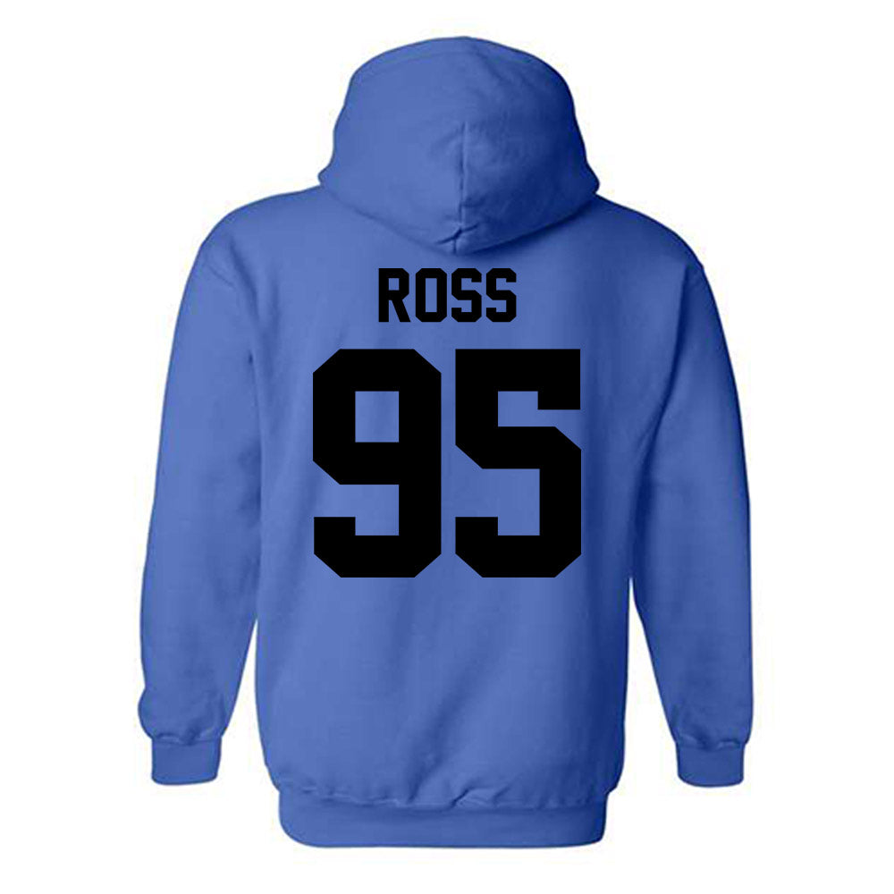 Grand Valley - NCAA Football : Josh Ross - Classic Shersey Hooded Sweatshirt