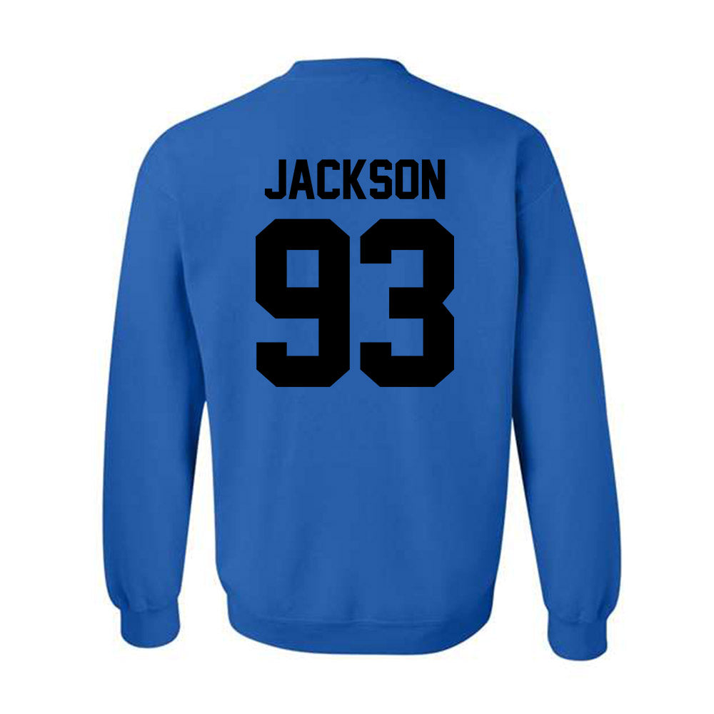 Grand Valley - NCAA Football : Ronald Jackson - Classic Shersey Crewneck Sweatshirt-1