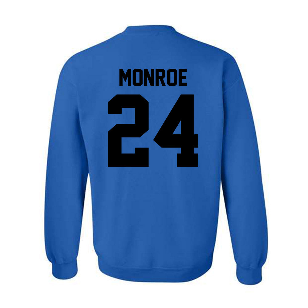Grand Valley - NCAA Football : Deondray Monroe - Classic Shersey Crewneck Sweatshirt-1
