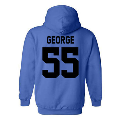 Grand Valley - NCAA Football : Jonnell George - Classic Shersey Hooded Sweatshirt-1
